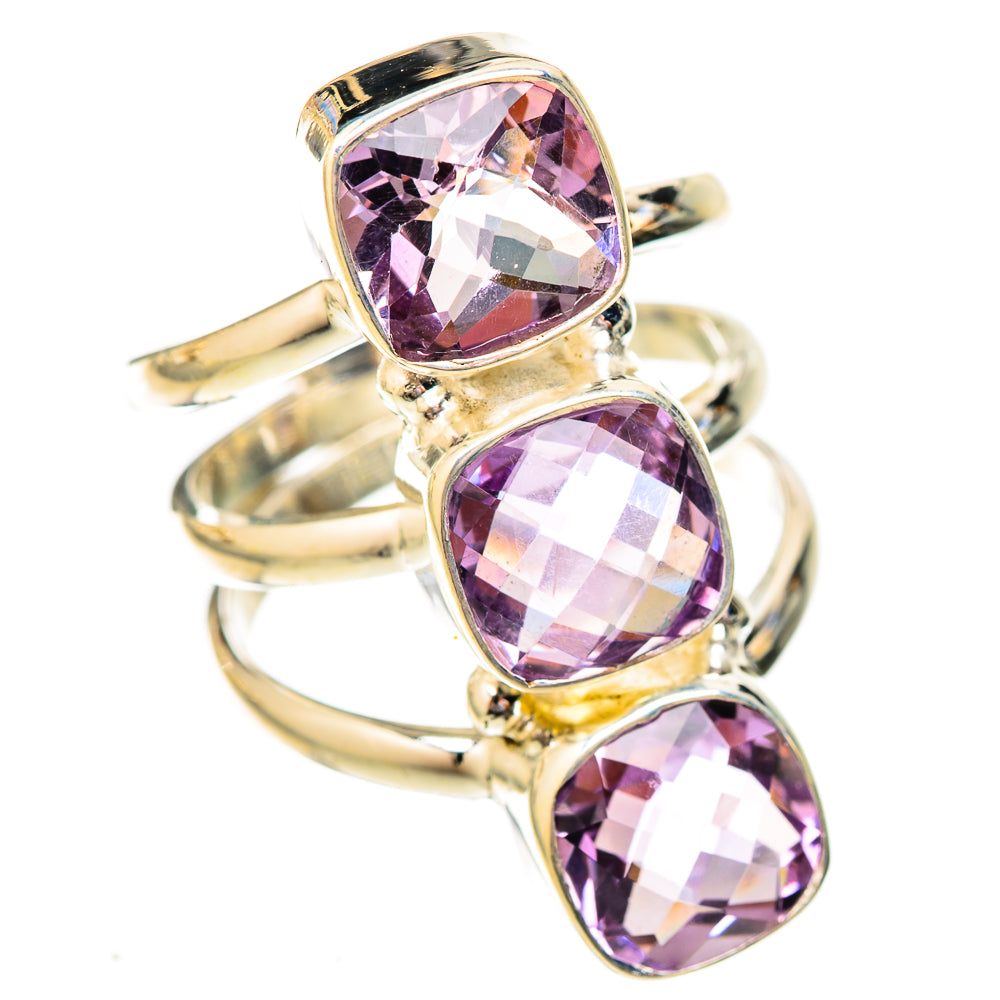 Amethyst Rings handcrafted by Anasilvercos - RING122880 - Photo 2