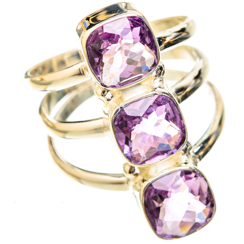 Amethyst Rings handcrafted by Anasilvercos - RING122909 - Photo 2
