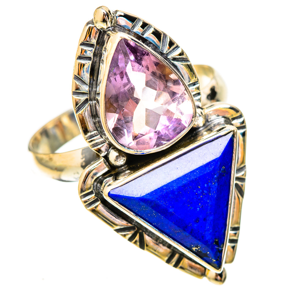 Lapis Lazuli Rings handcrafted by Anasilvercos - RING122949 - Photo 2