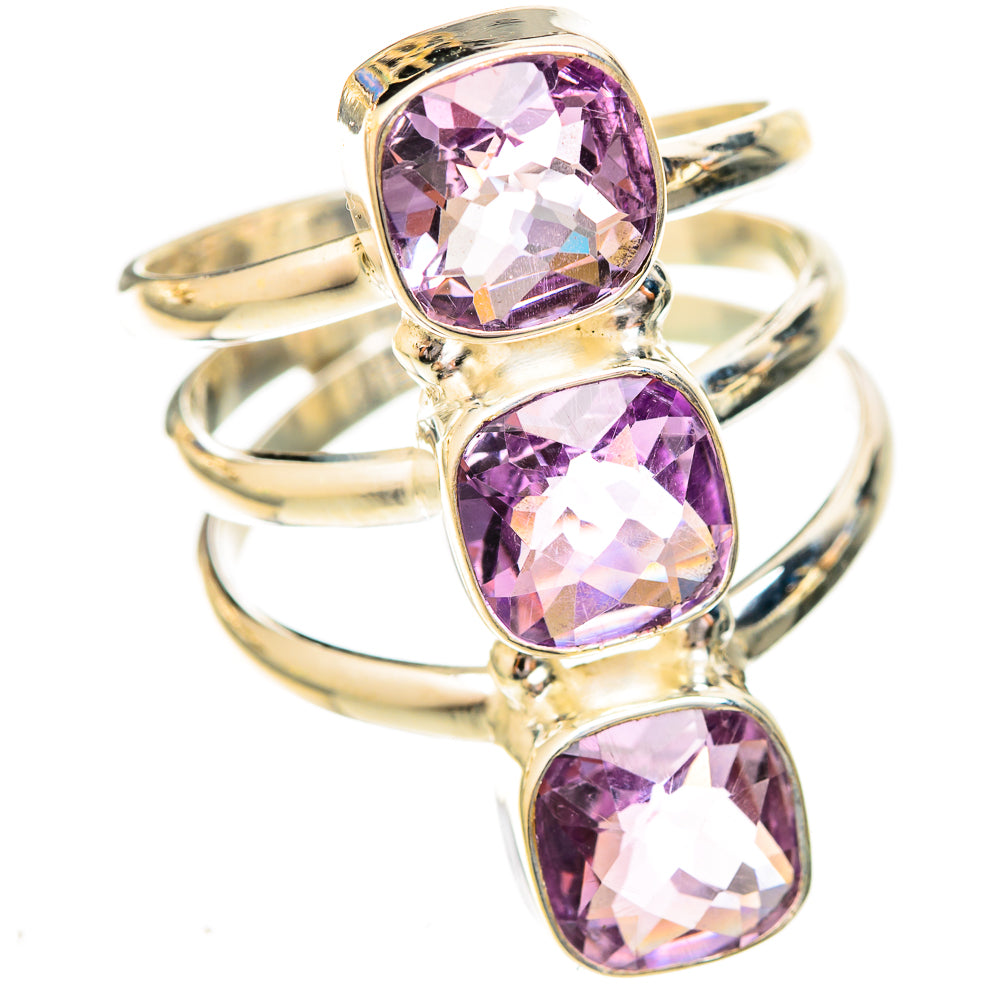 Amethyst Rings handcrafted by Anasilvercos - RING122961 - Photo 2