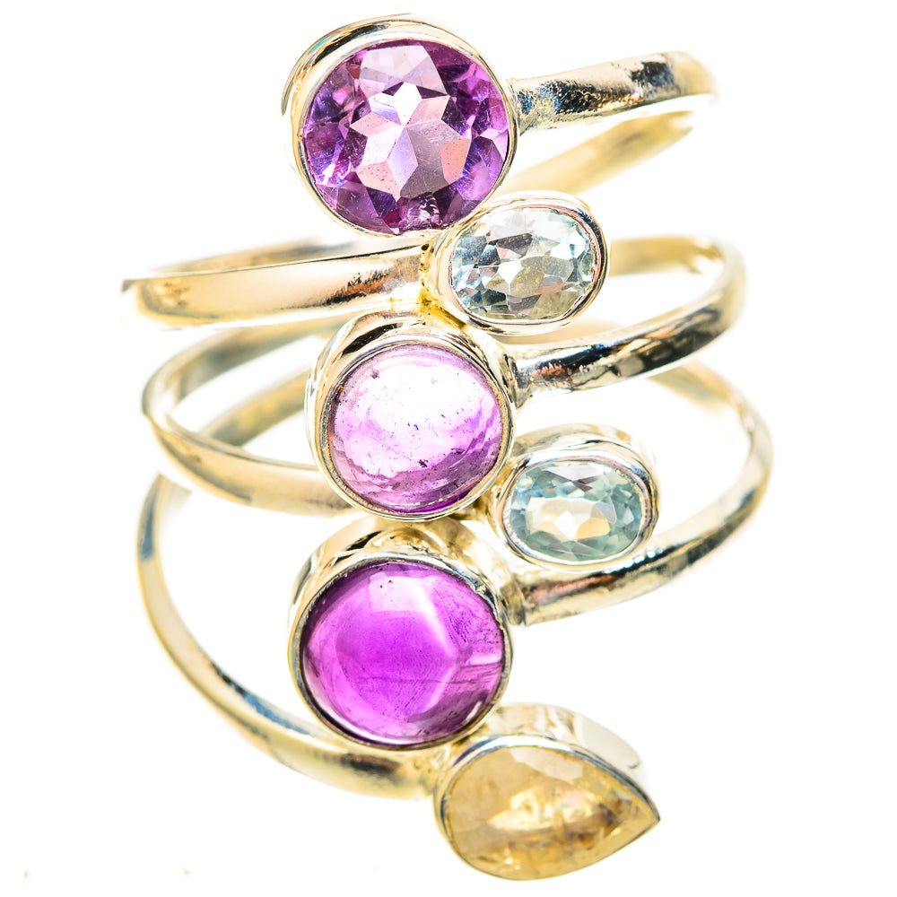 Amethyst Rings handcrafted by Anasilvercos - RING122965 - Photo 2