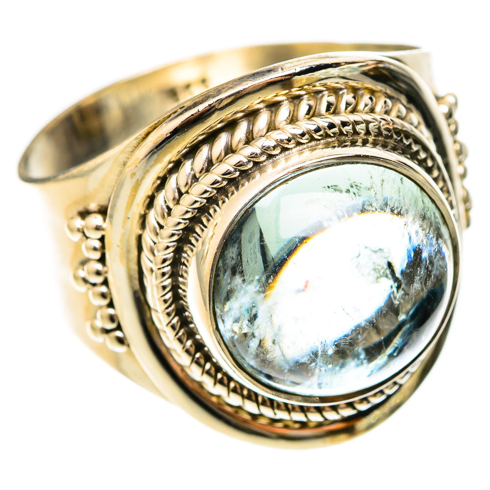 Aquamarine Rings handcrafted by Anasilvercos - RING122997 - Photo 2