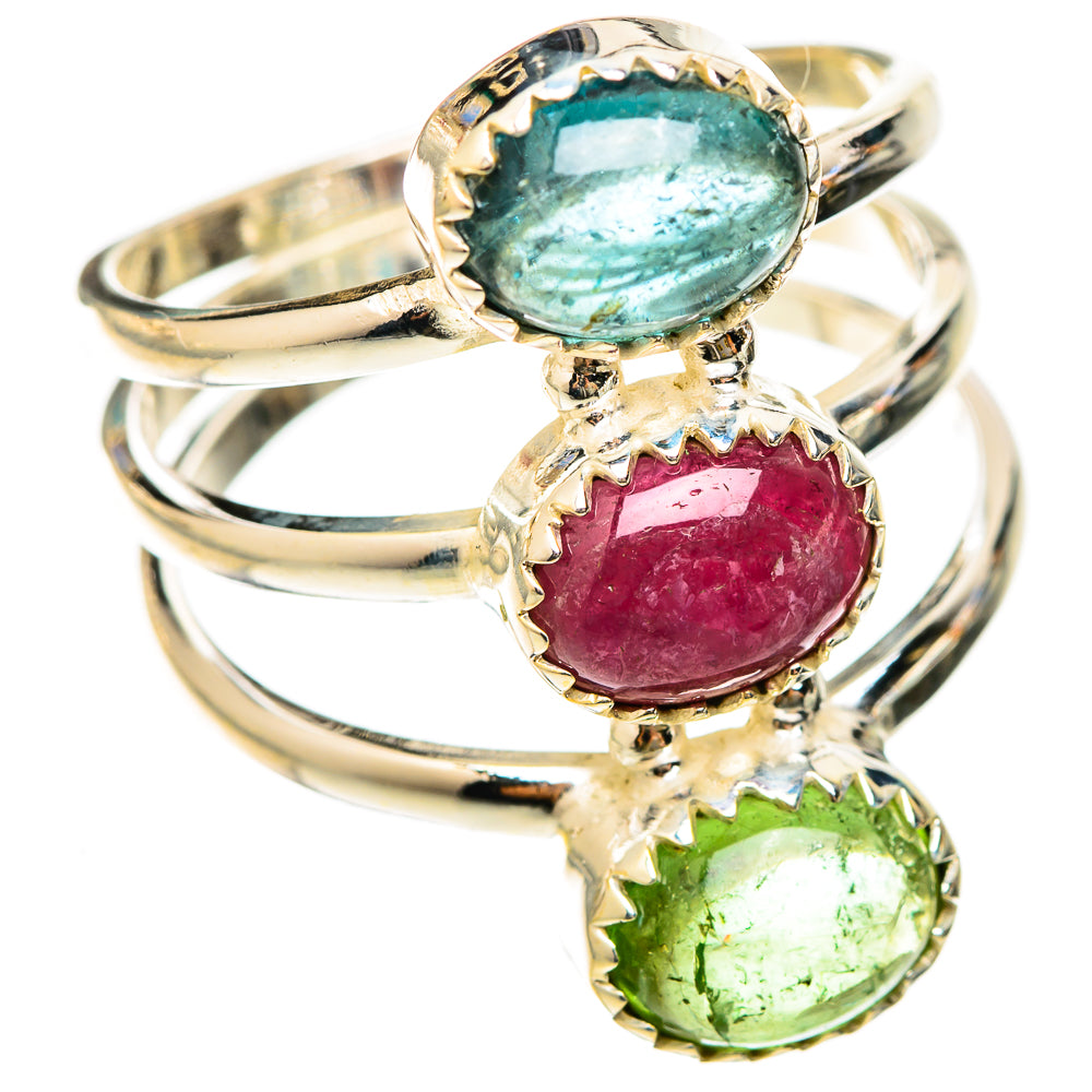 Tourmaline Rings handcrafted by Anasilvercos - RING123010 - Photo 2