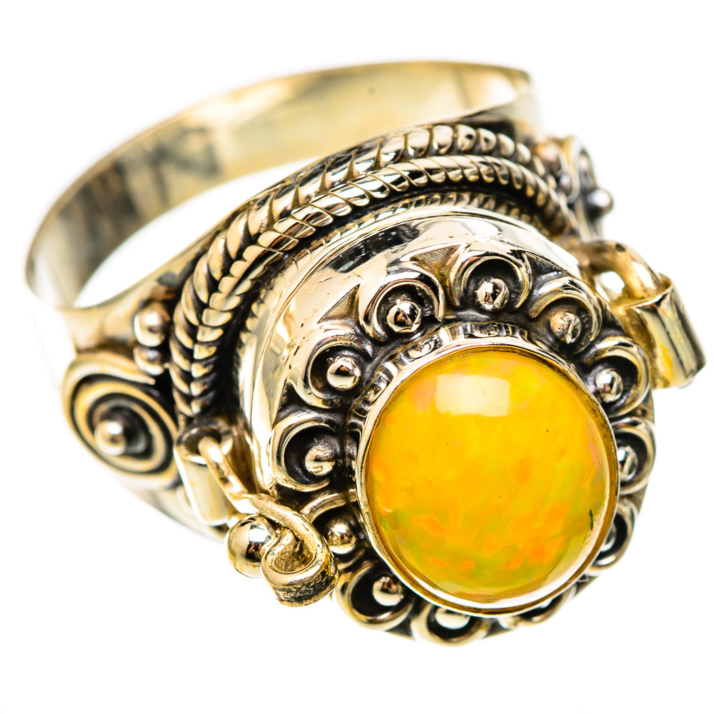 Ethiopian Opal Rings handcrafted by Anasilvercos - RING123012 - Photo 2