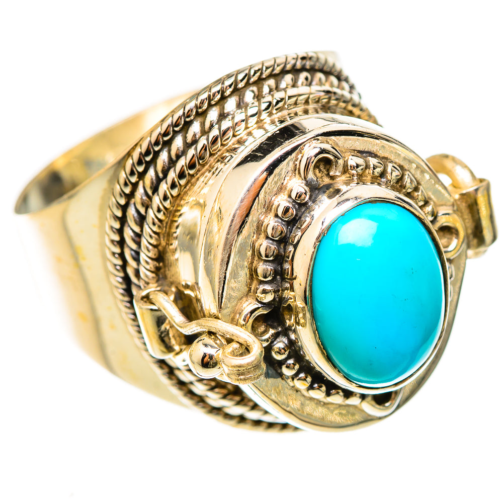 Turquoise Rings handcrafted by Anasilvercos - RING123037 - Photo 2
