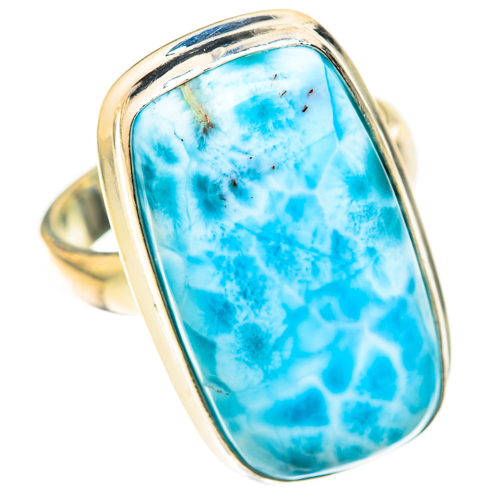 Larimar Rings handcrafted by Anasilvercos - RING123040 - Photo 2
