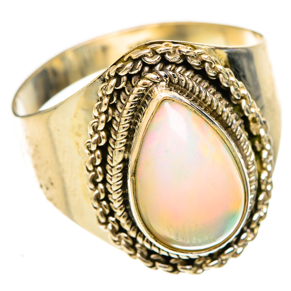 Ethiopian Opal Rings handcrafted by Anasilvercos - RING123053 - Photo 2