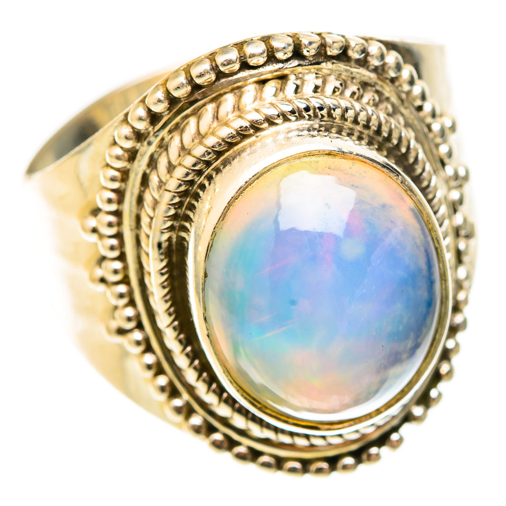 Ethiopian Opal Rings handcrafted by Anasilvercos - RING123068 - Photo 2