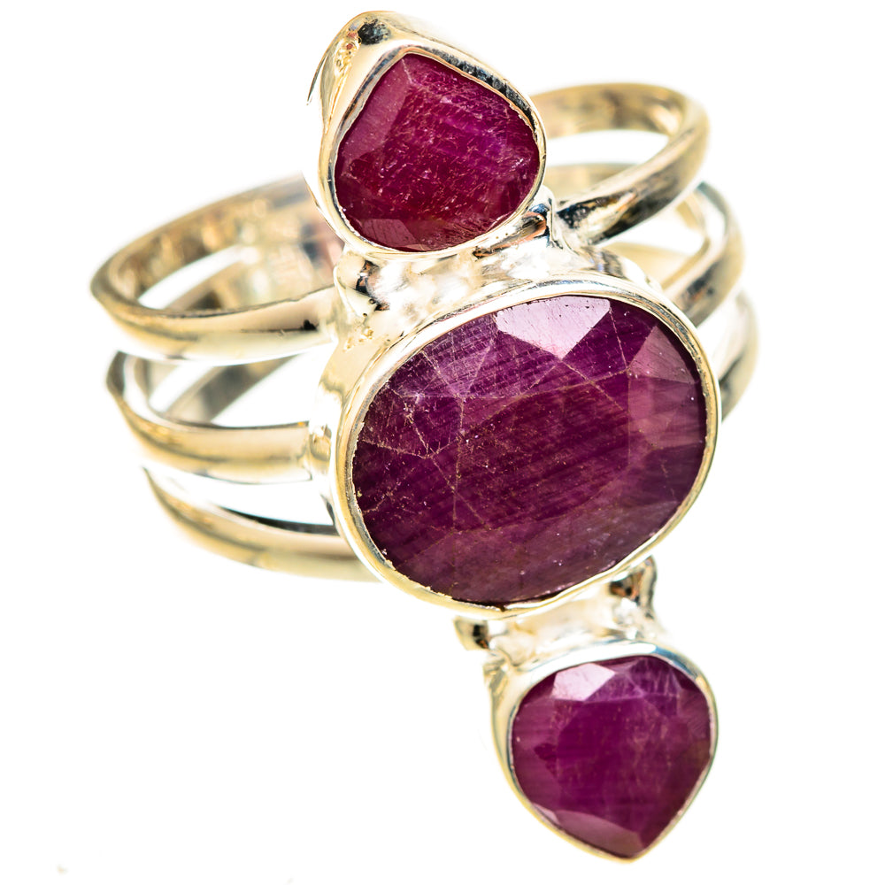 Ruby Rings handcrafted by Anasilvercos - RING123128 - Photo 2