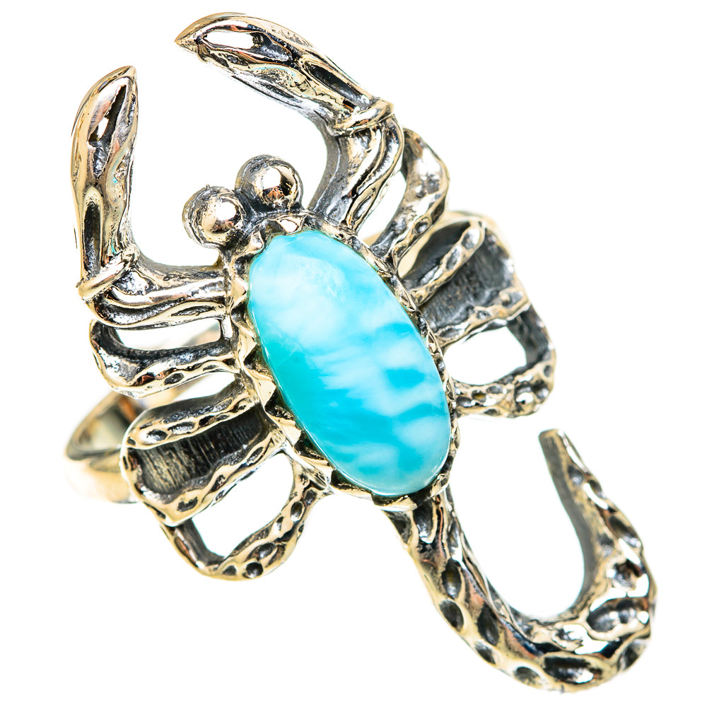 Larimar Rings handcrafted by Anasilvercos - RING123140 - Photo 2