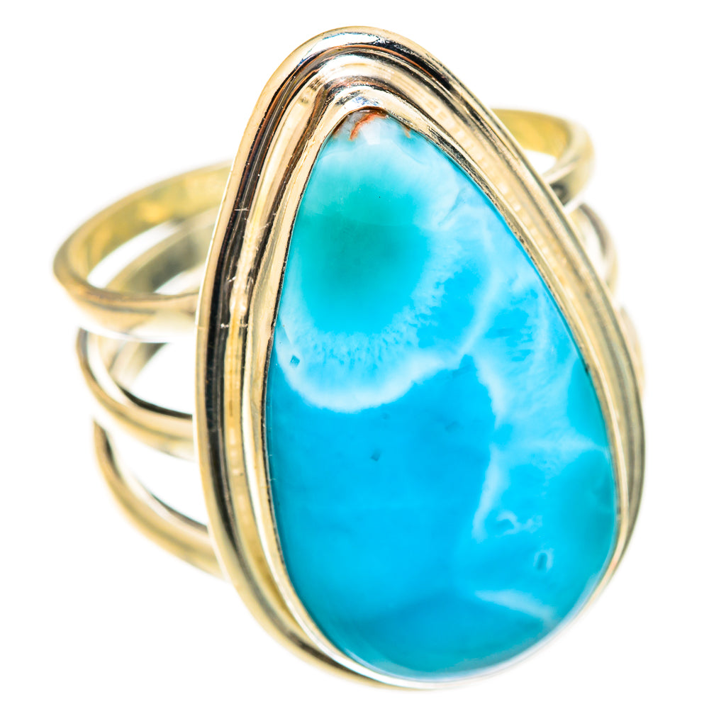 Larimar Rings handcrafted by Anasilvercos - RING123162 - Photo 2