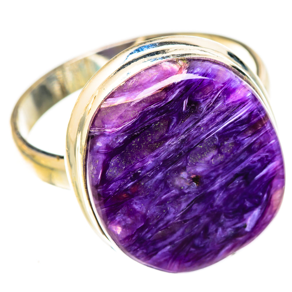 Charoite Rings handcrafted by Anasilvercos - RING123165 - Photo 2