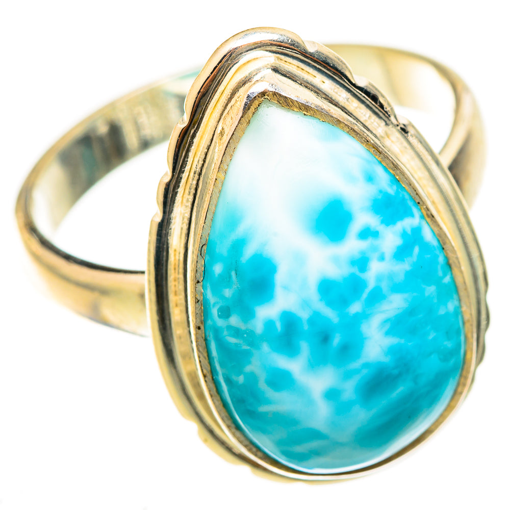 Larimar Rings handcrafted by Anasilvercos - RING123174 - Photo 2