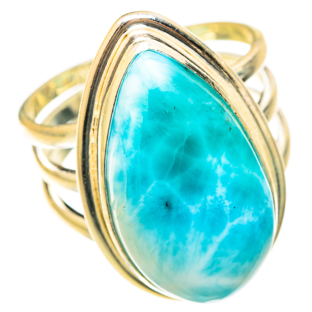 Larimar Rings handcrafted by Anasilvercos - RING123193 - Photo 2