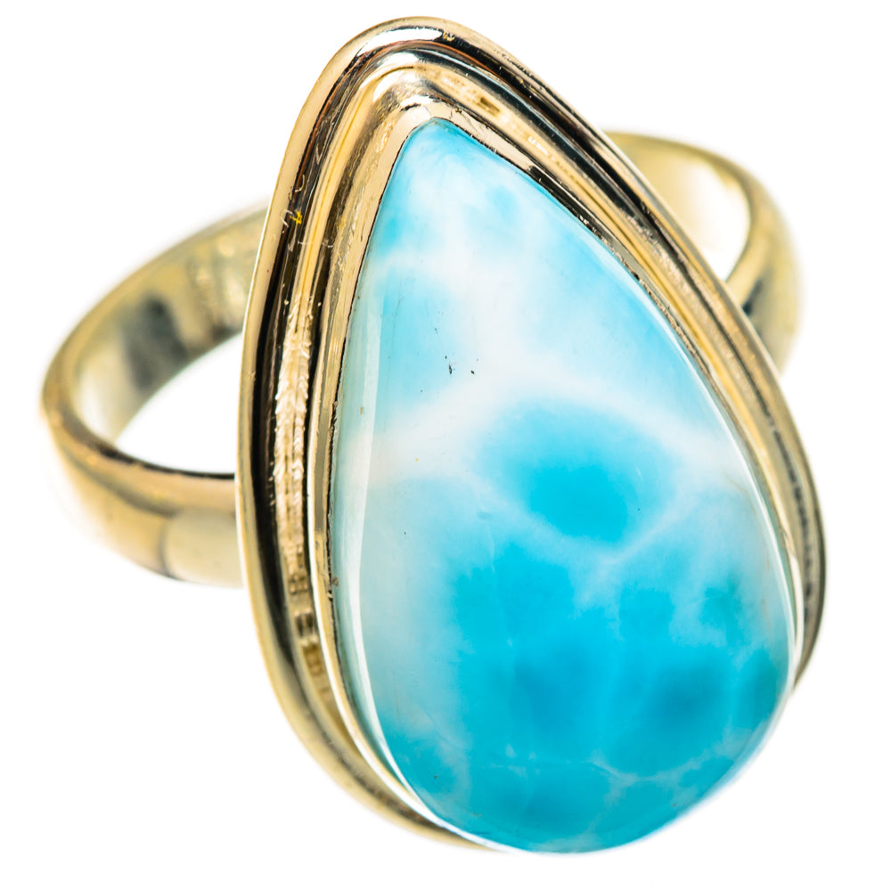 Larimar Rings handcrafted by Anasilvercos - RING123208 - Photo 2