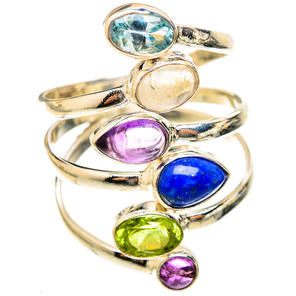 Lapis Lazuli Rings handcrafted by Anasilvercos - RING123240 - Photo 2