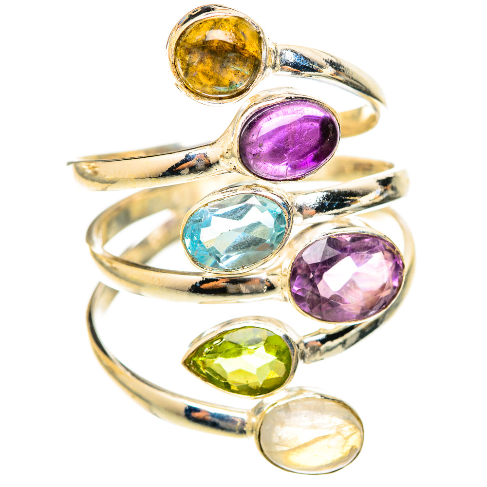 Amethyst Rings handcrafted by Anasilvercos - RING123257 - Photo 2