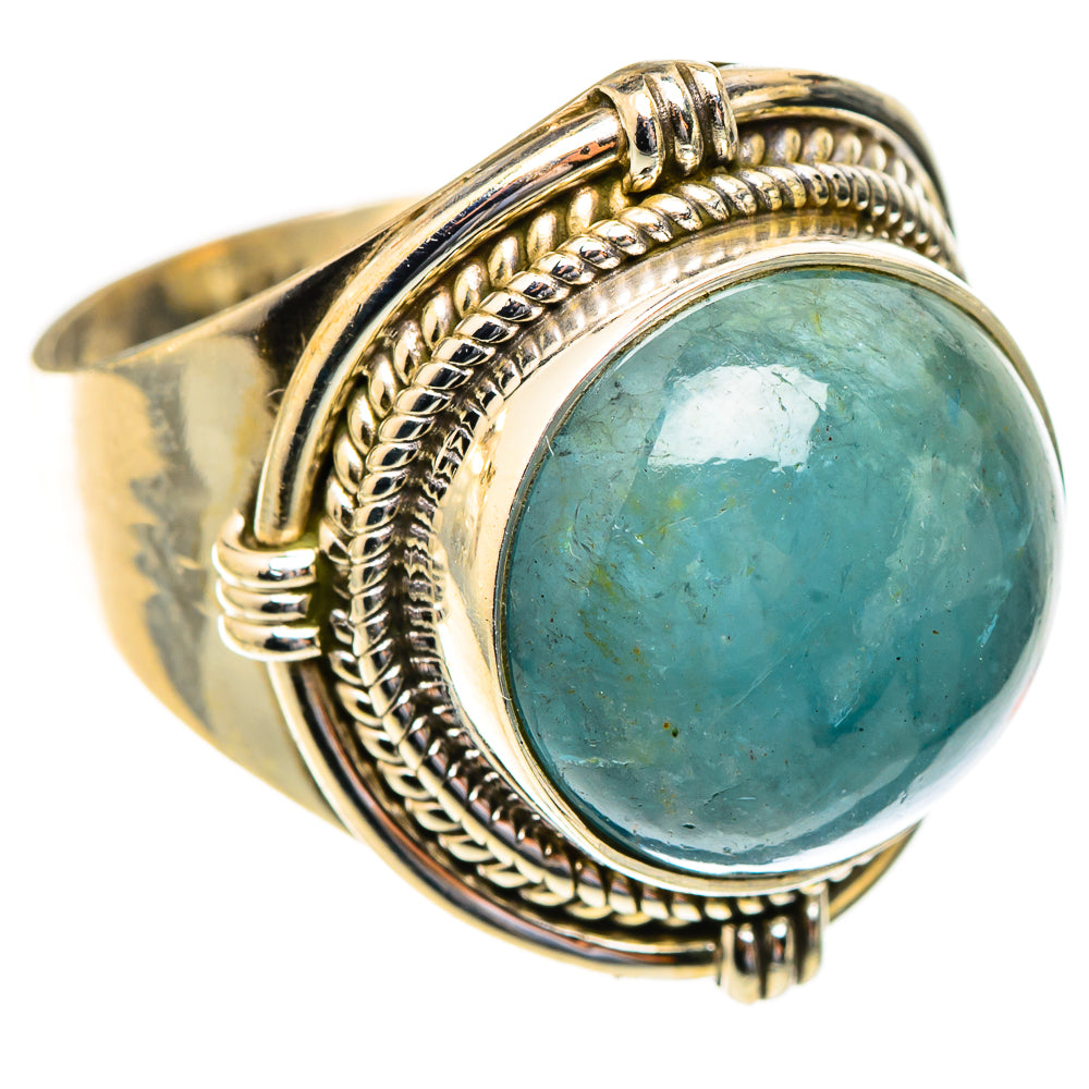 Aquamarine Rings handcrafted by Anasilvercos - RING123283 - Photo 2