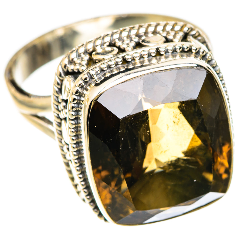 Smoky Quartz Rings handcrafted by Anasilvercos - RING123290 - Photo 2