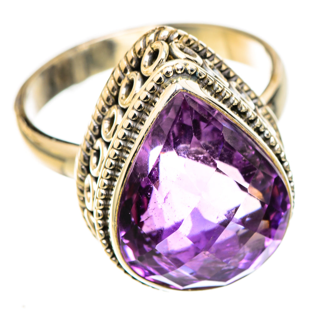 Amethyst Rings handcrafted by Anasilvercos - RING123295 - Photo 2