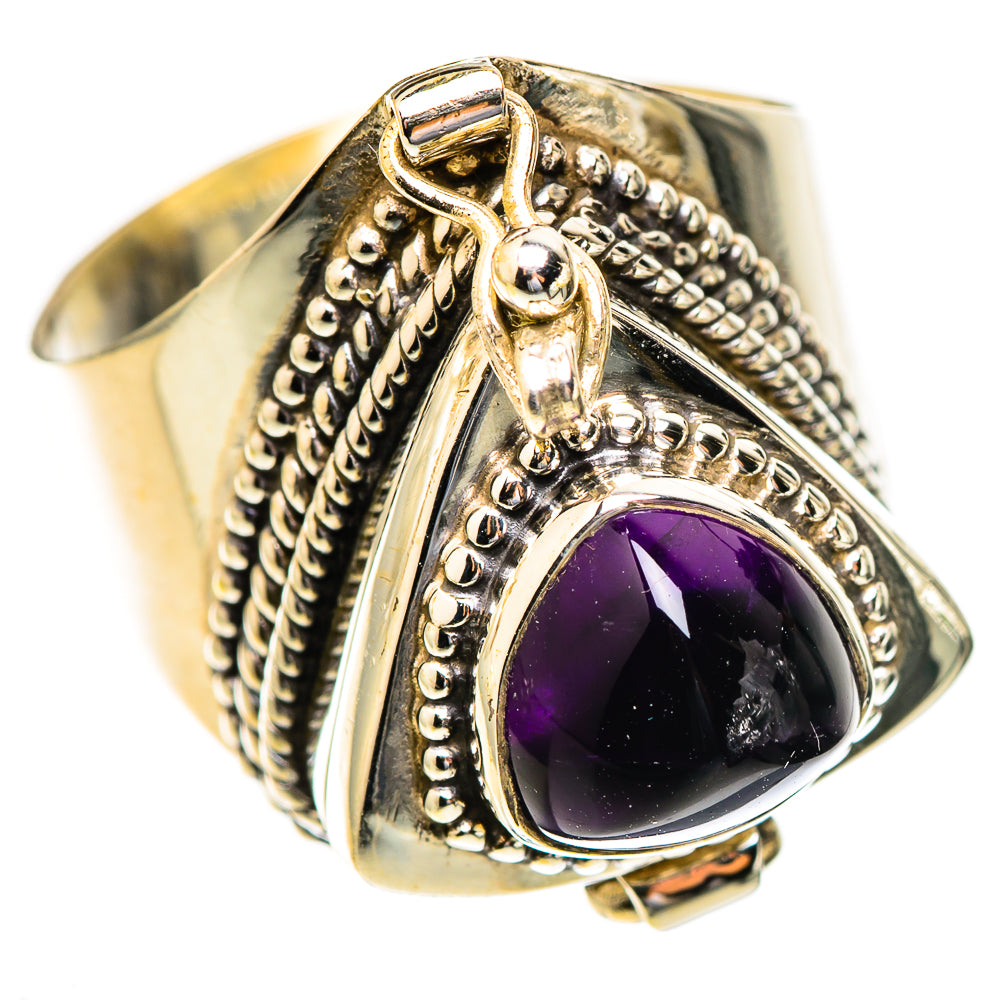 Amethyst Rings handcrafted by Anasilvercos - RING123317 - Photo 2