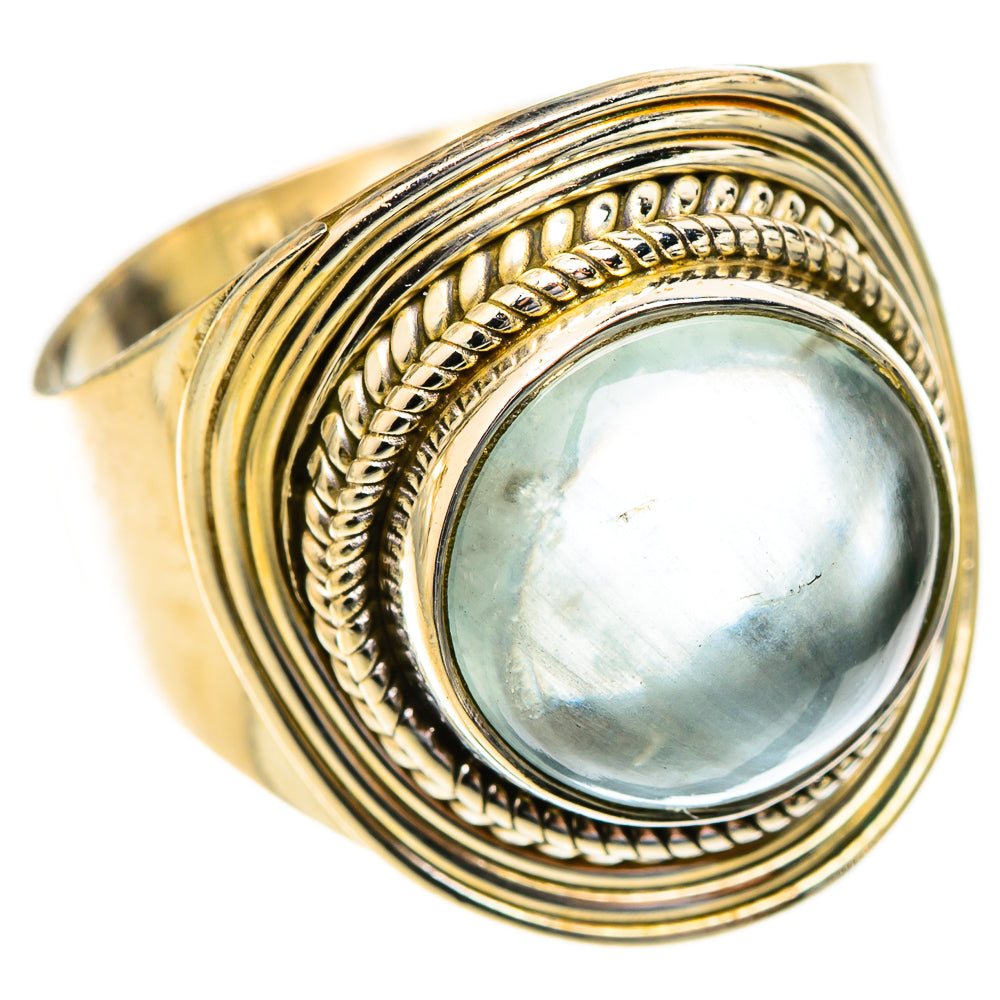 Aquamarine Rings handcrafted by Anasilvercos - RING123326 - Photo 2