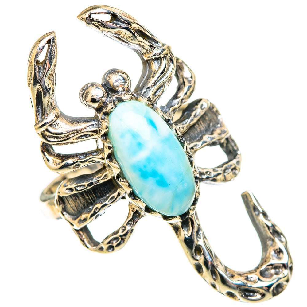 Larimar Rings handcrafted by Anasilvercos - RING123328 - Photo 2