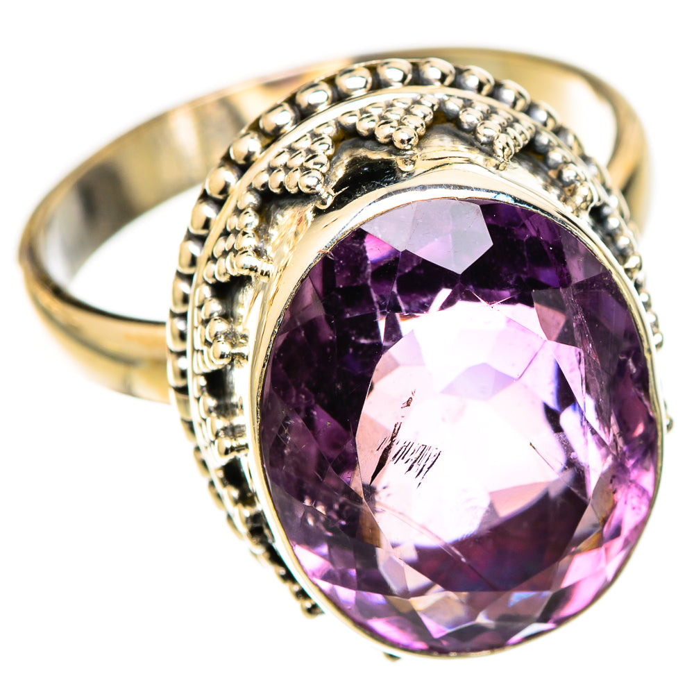 Amethyst Rings handcrafted by Anasilvercos - RING123337 - Photo 2