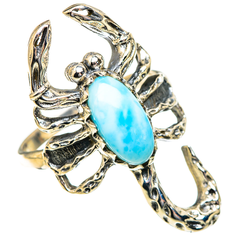 Larimar Rings handcrafted by Anasilvercos - RING123348 - Photo 2
