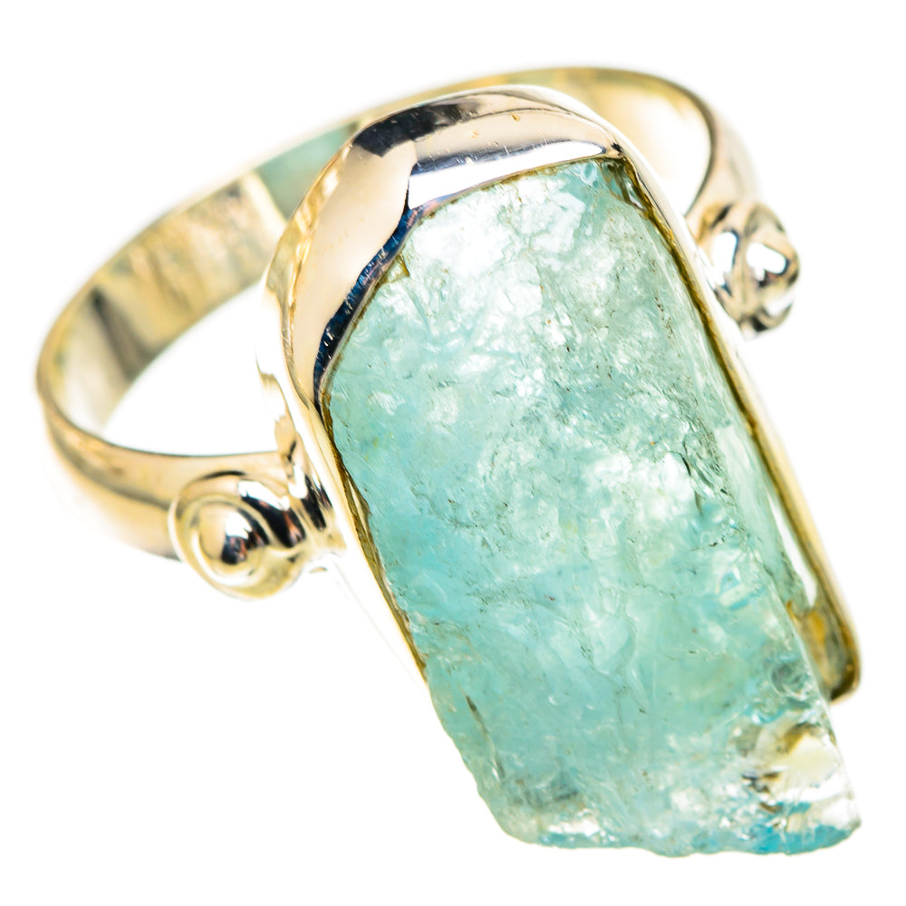 Aquamarine Rings handcrafted by Anasilvercos - RING123368 - Photo 2