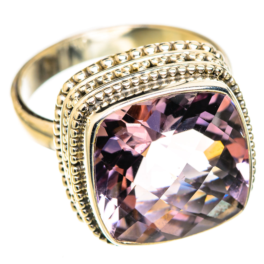 Pink Amethyst Rings handcrafted by Anasilvercos - RING123375 - Photo 2