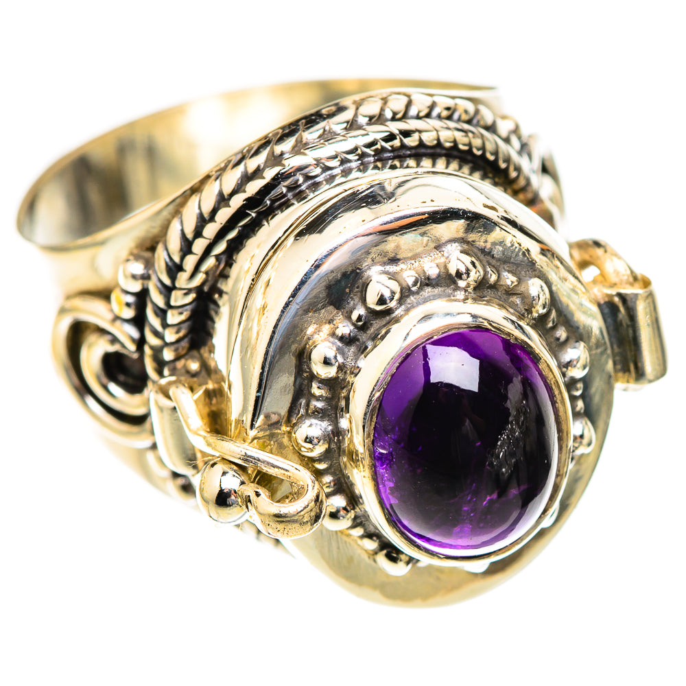 Amethyst Rings handcrafted by Anasilvercos - RING123376 - Photo 2