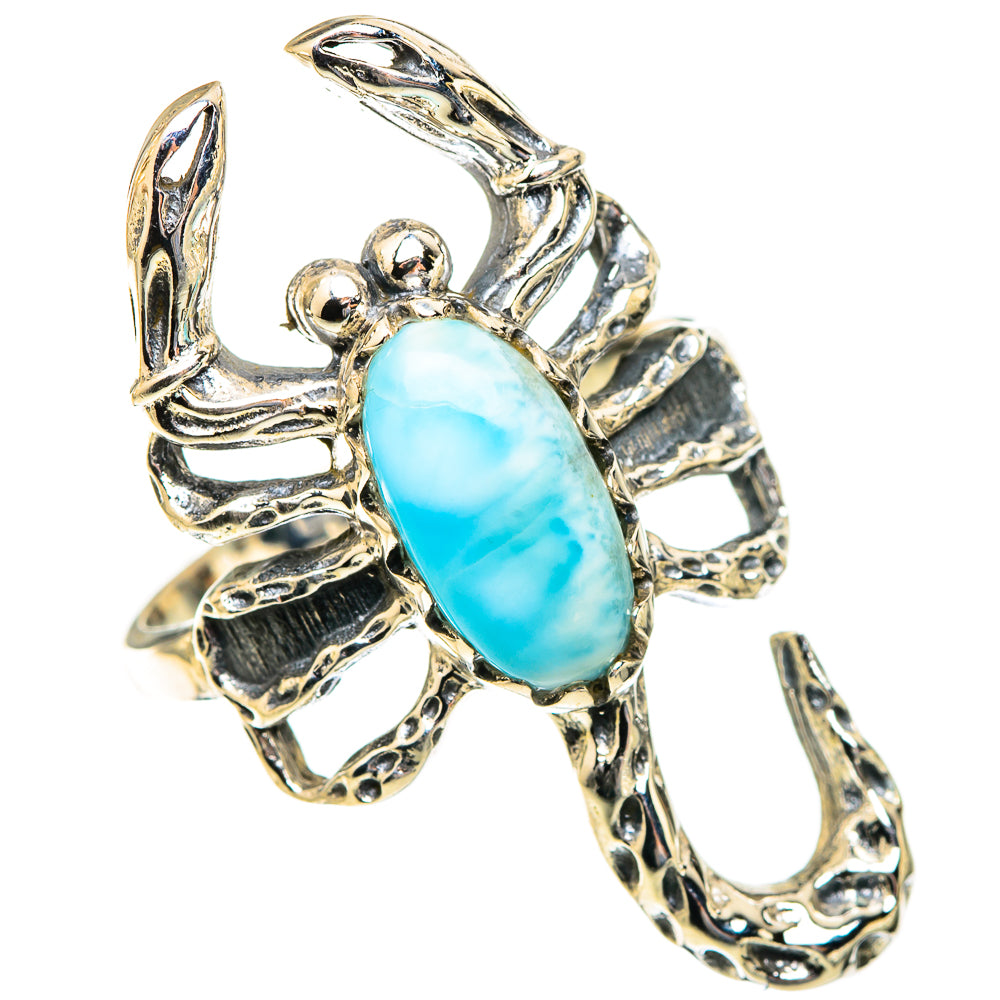 Larimar Rings handcrafted by Anasilvercos - RING123382 - Photo 2
