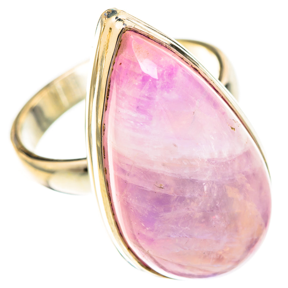 Pink Moonstone Rings handcrafted by Anasilvercos - RING123391 - Photo 2