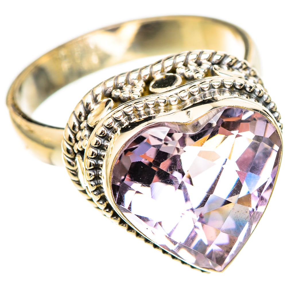 Pink Amethyst Rings handcrafted by Anasilvercos - RING123392 - Photo 2