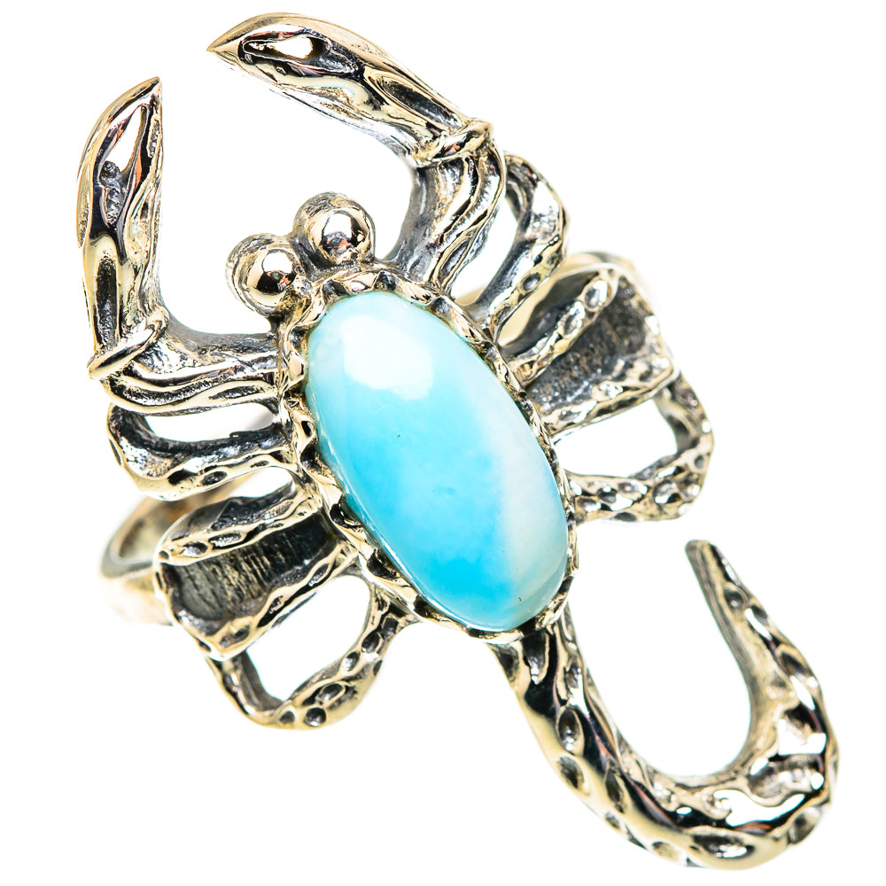 Larimar Rings handcrafted by Anasilvercos - RING123399 - Photo 2