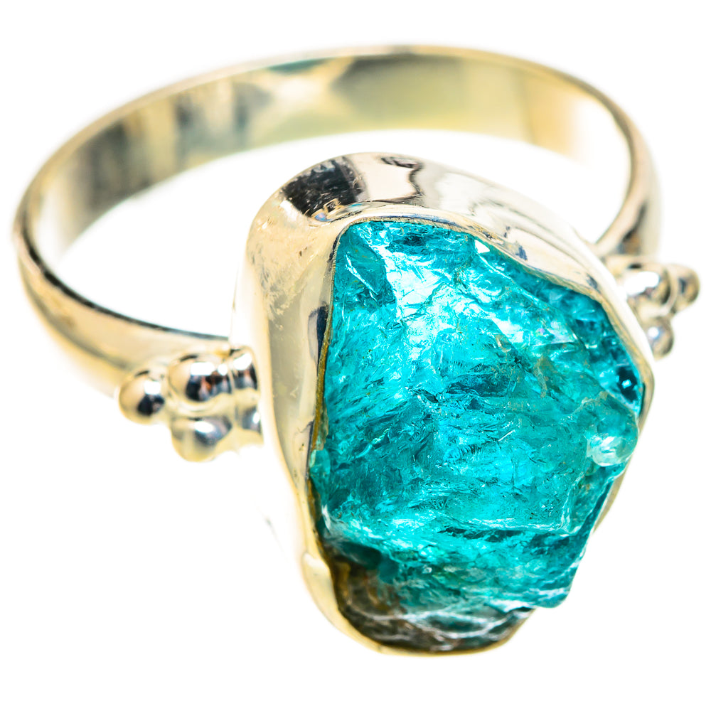 Apatite Rings handcrafted by Anasilvercos - RING123400 - Photo 2