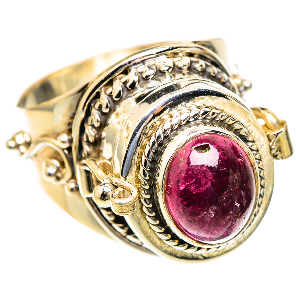 Pink Tourmaline Rings handcrafted by Anasilvercos - RING123405 - Photo 2