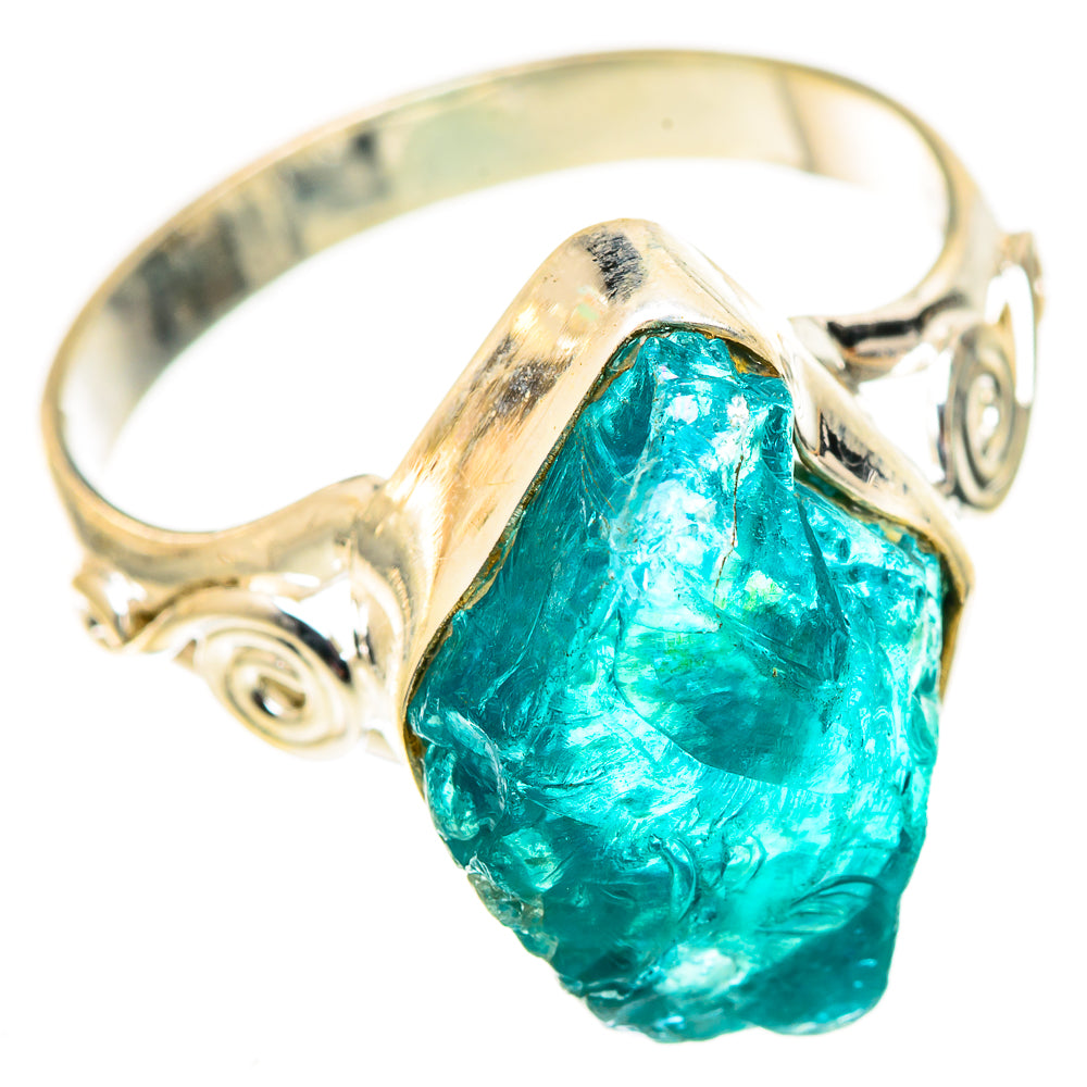 Apatite Rings handcrafted by Anasilvercos - RING123418 - Photo 2