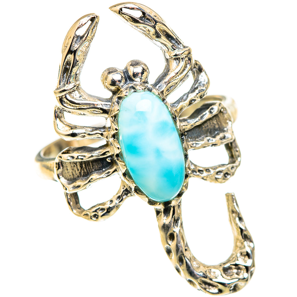 Larimar Rings handcrafted by Anasilvercos - RING123427 - Photo 2
