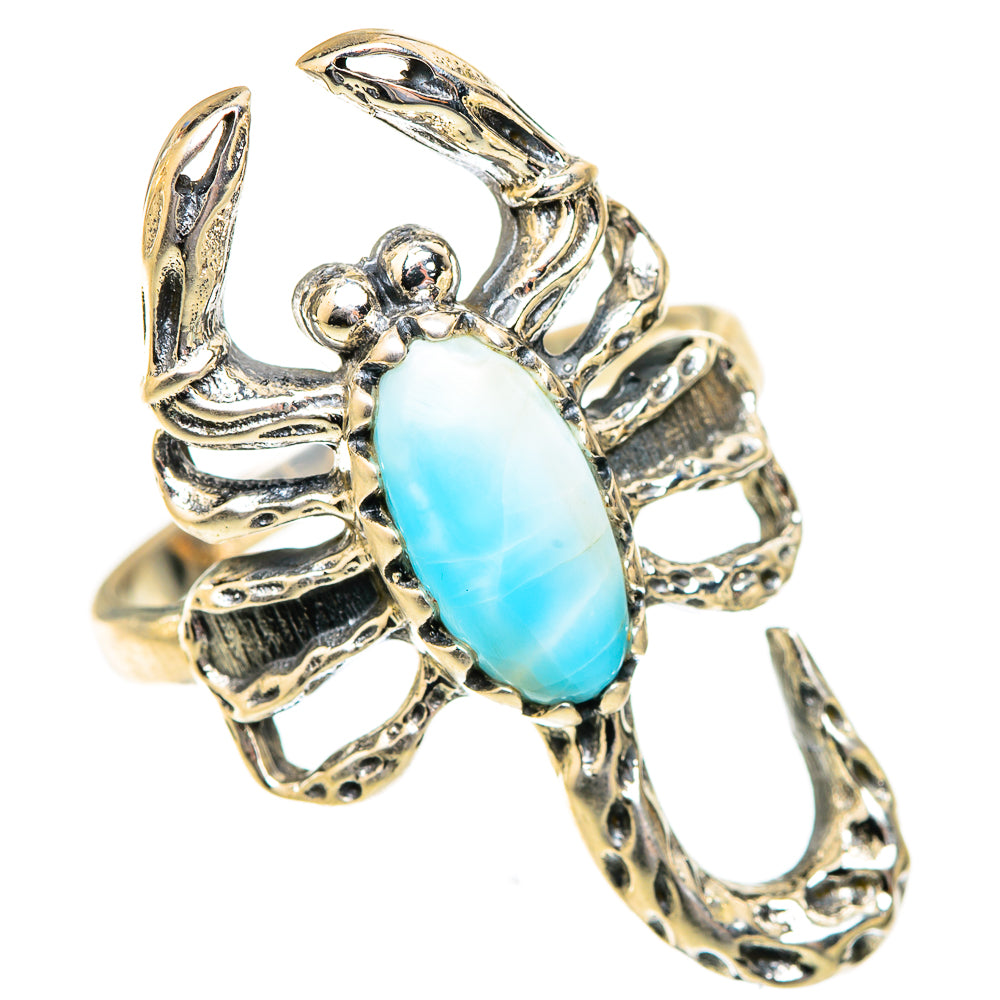 Larimar Rings handcrafted by Anasilvercos - RING123448 - Photo 2
