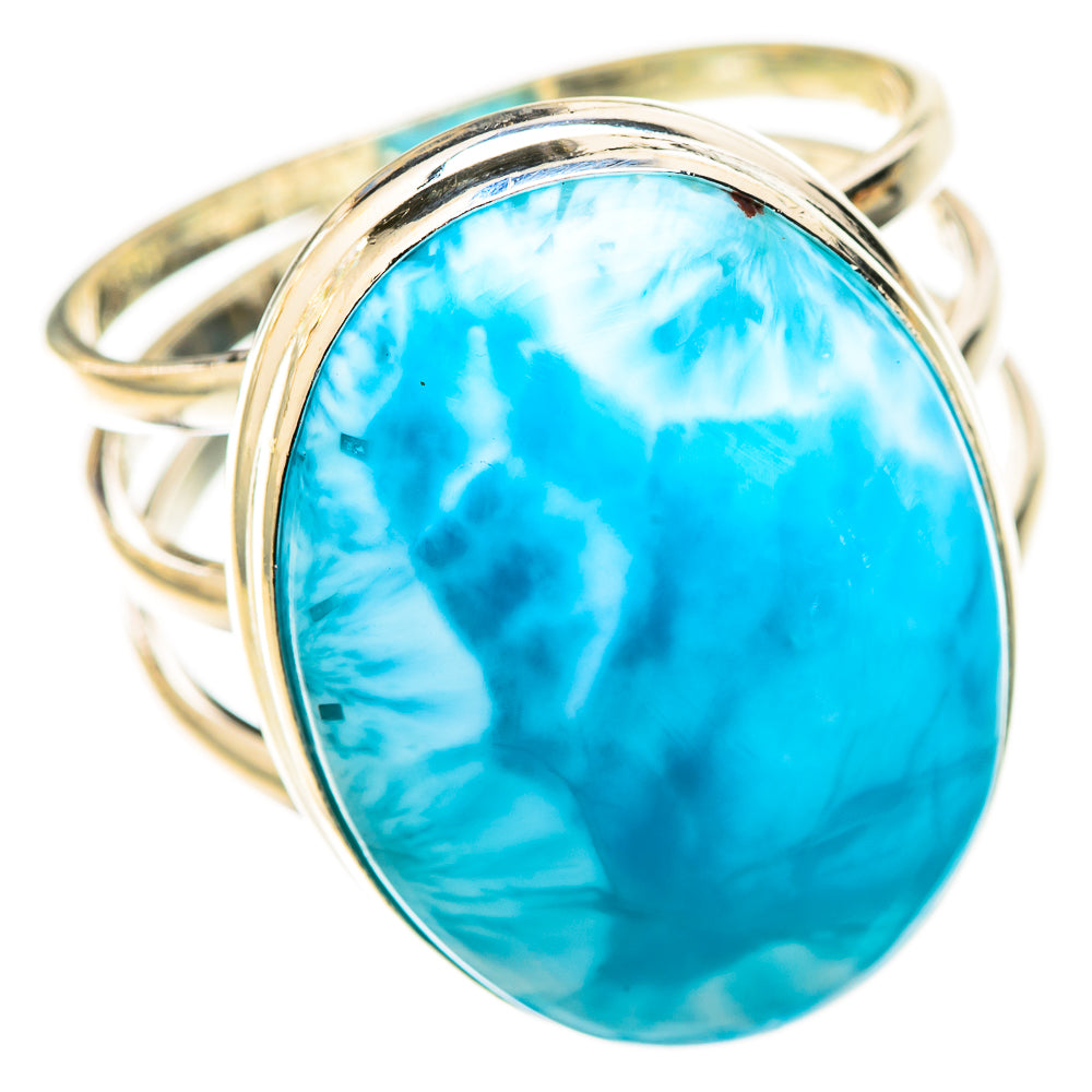 Larimar Rings handcrafted by Anasilvercos - RING123483 - Photo 2