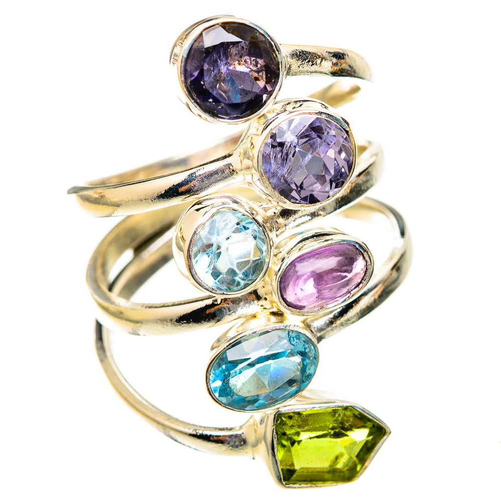 Swiss Blue Topaz Rings handcrafted by Anasilvercos - RING123527 - Photo 2