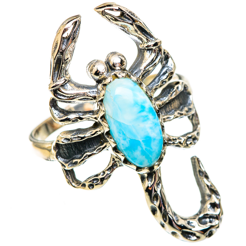 Larimar Rings handcrafted by Anasilvercos - RING123584 - Photo 2