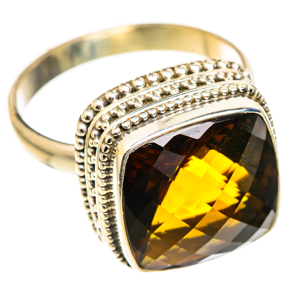 Mandarin Citrine Rings handcrafted by Anasilvercos - RING123636 - Photo 2