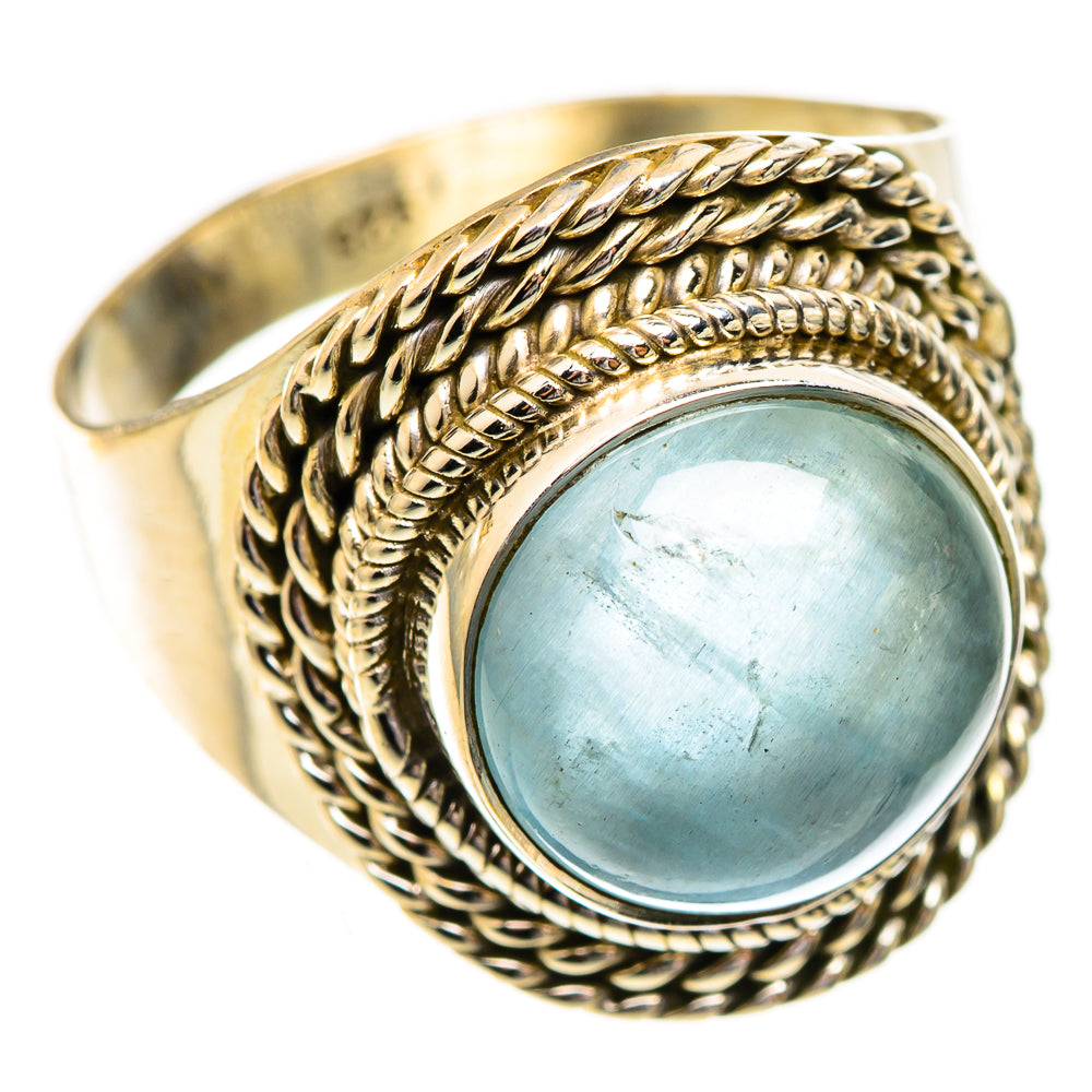 Aquamarine Rings handcrafted by Anasilvercos - RING123671 - Photo 2