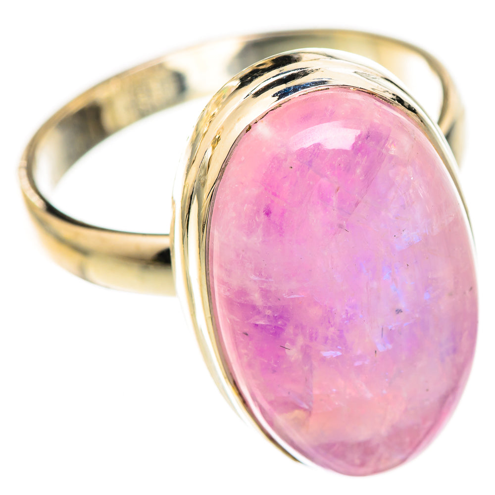 Pink Moonstone Rings handcrafted by Anasilvercos - RING123695 - Photo 2