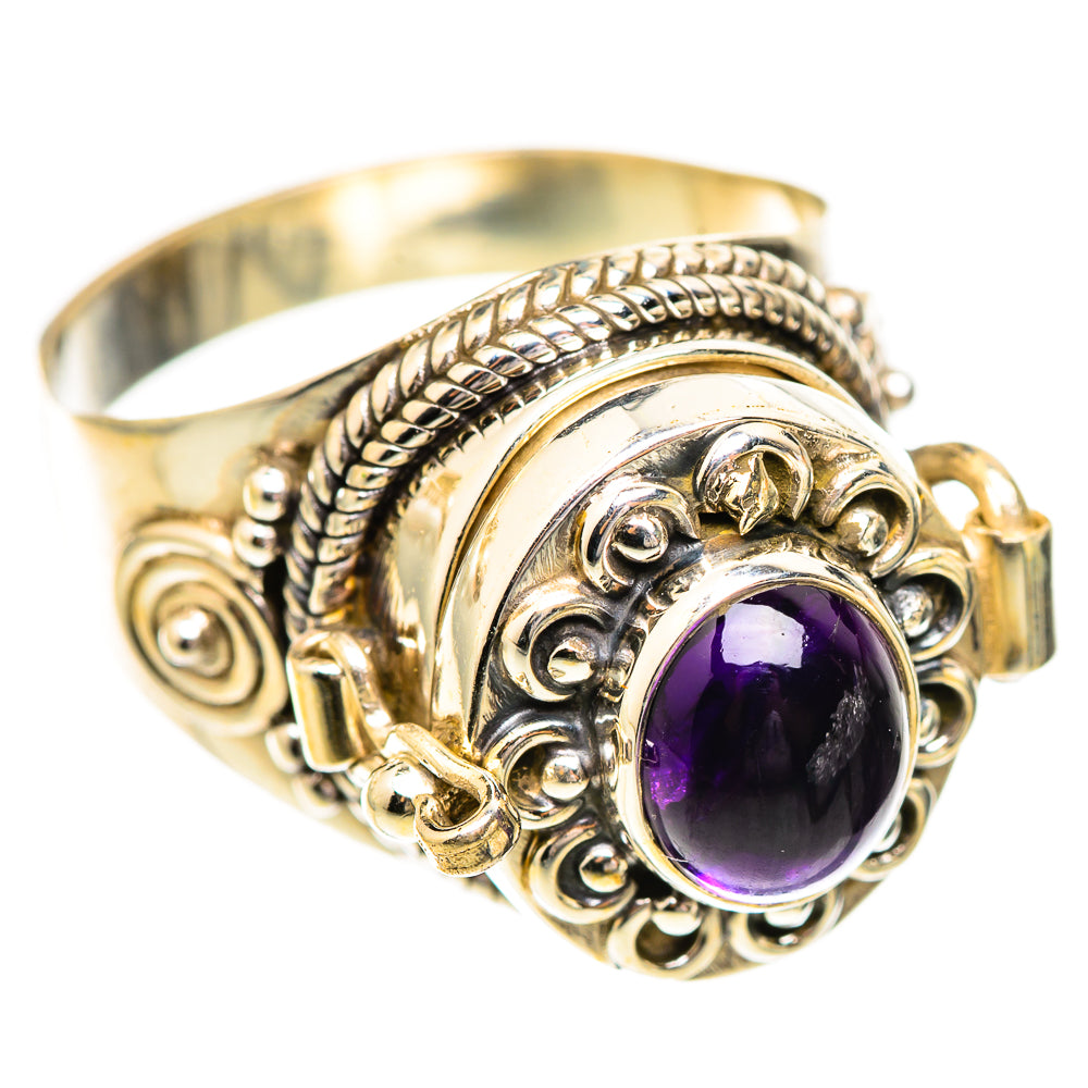 Amethyst Rings handcrafted by Anasilvercos - RING123715 - Photo 2