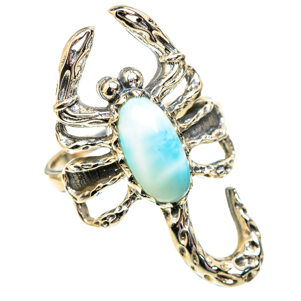 Larimar Rings handcrafted by Anasilvercos - RING123721 - Photo 2