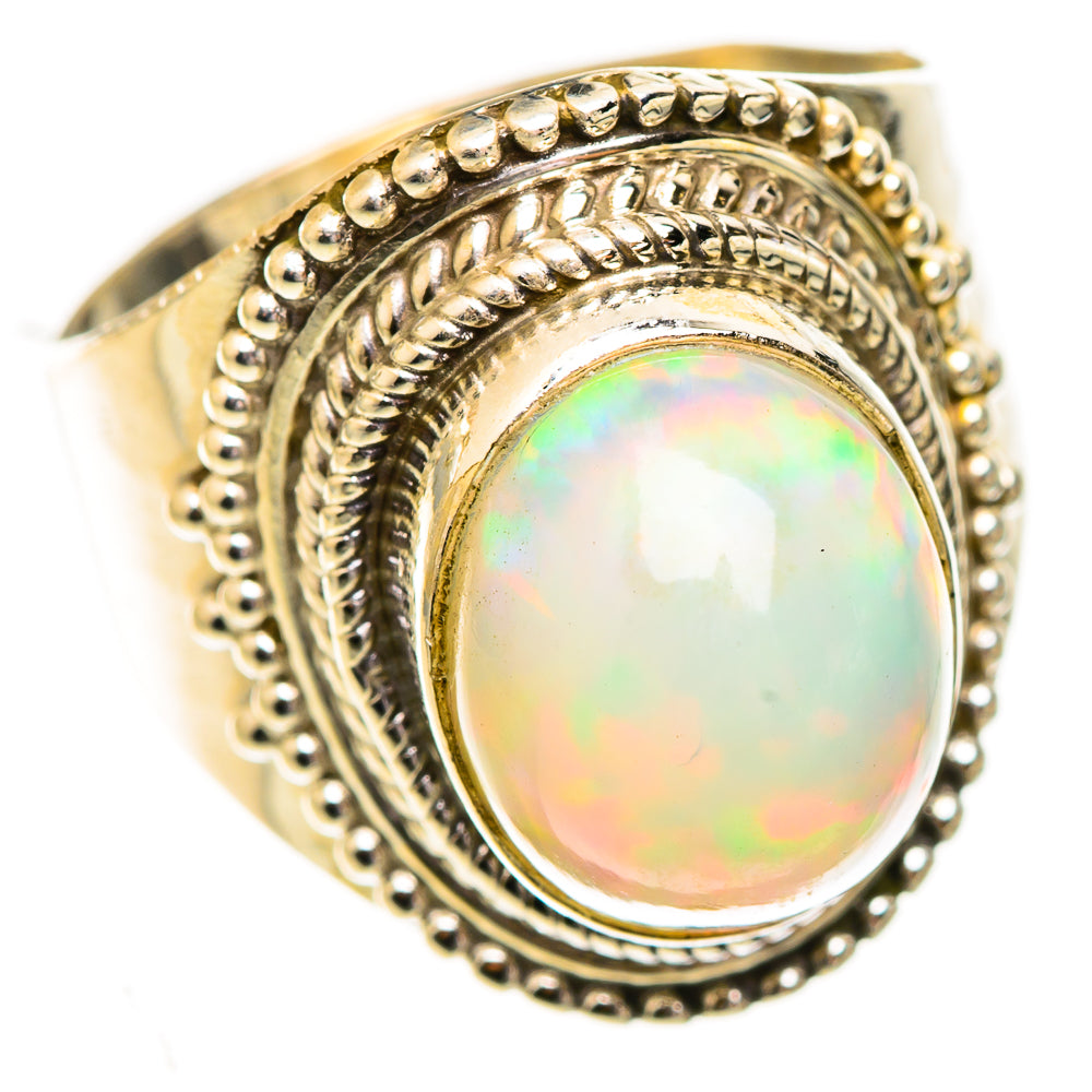 Ethiopian Opal Rings handcrafted by Anasilvercos - RING123741 - Photo 2